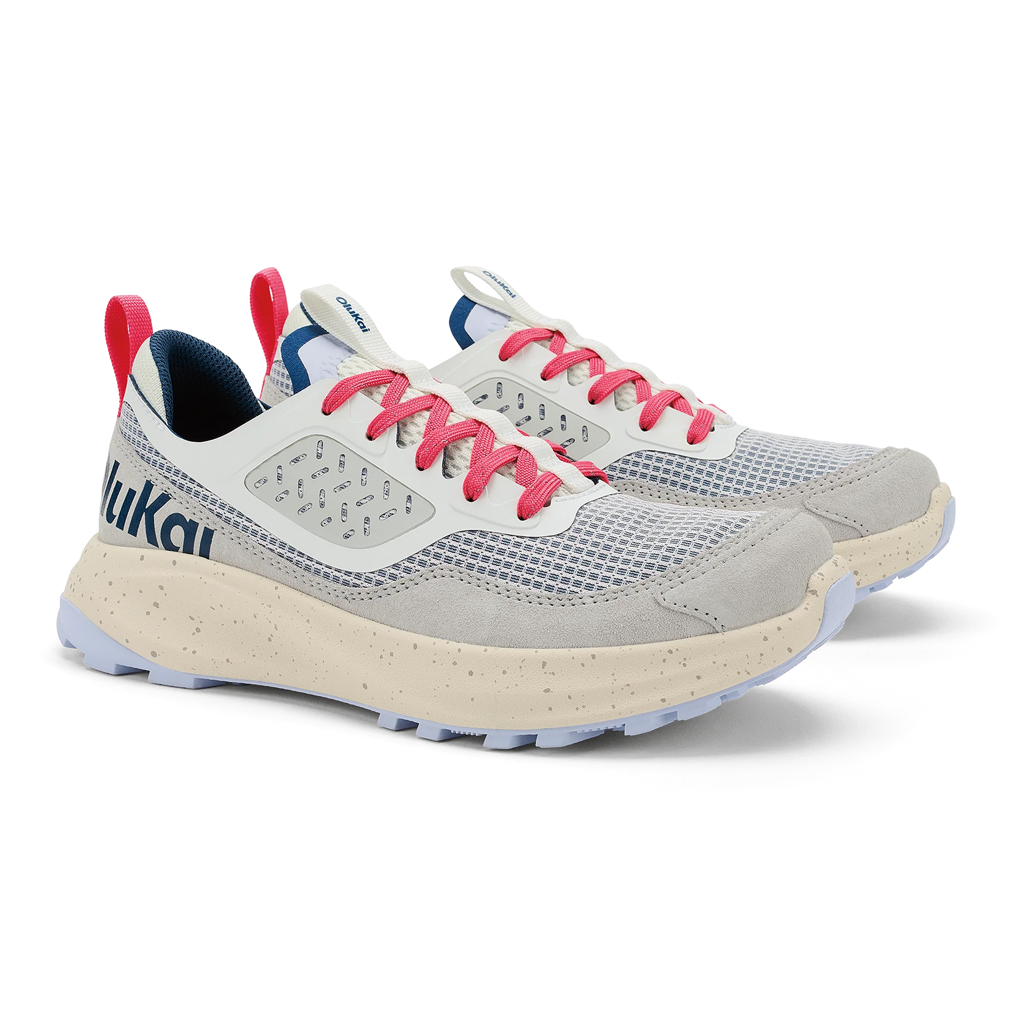 Makiki  -  Bright White / Coastal Blue