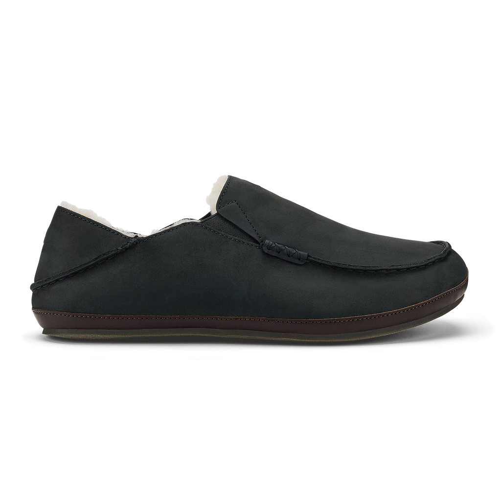 Moloā Slipper  -  Black / Dk Java